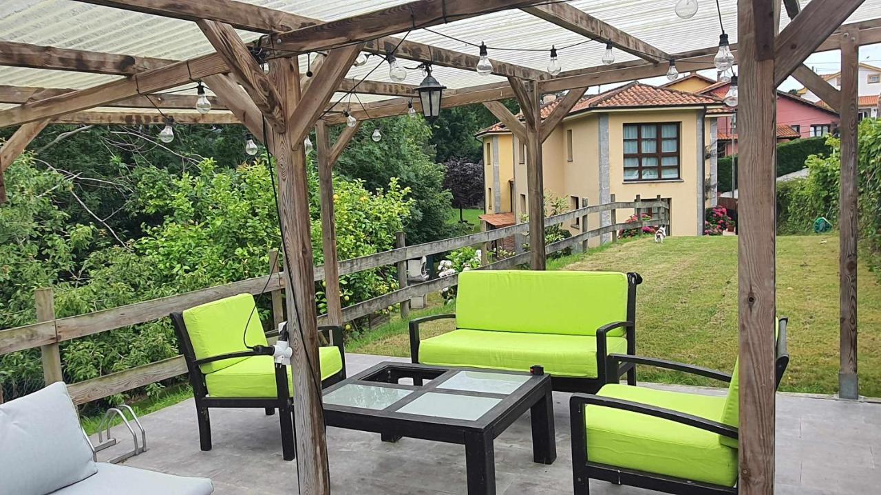 Vivienda Vacacional Villa Maruja Andrín Exteriér fotografie